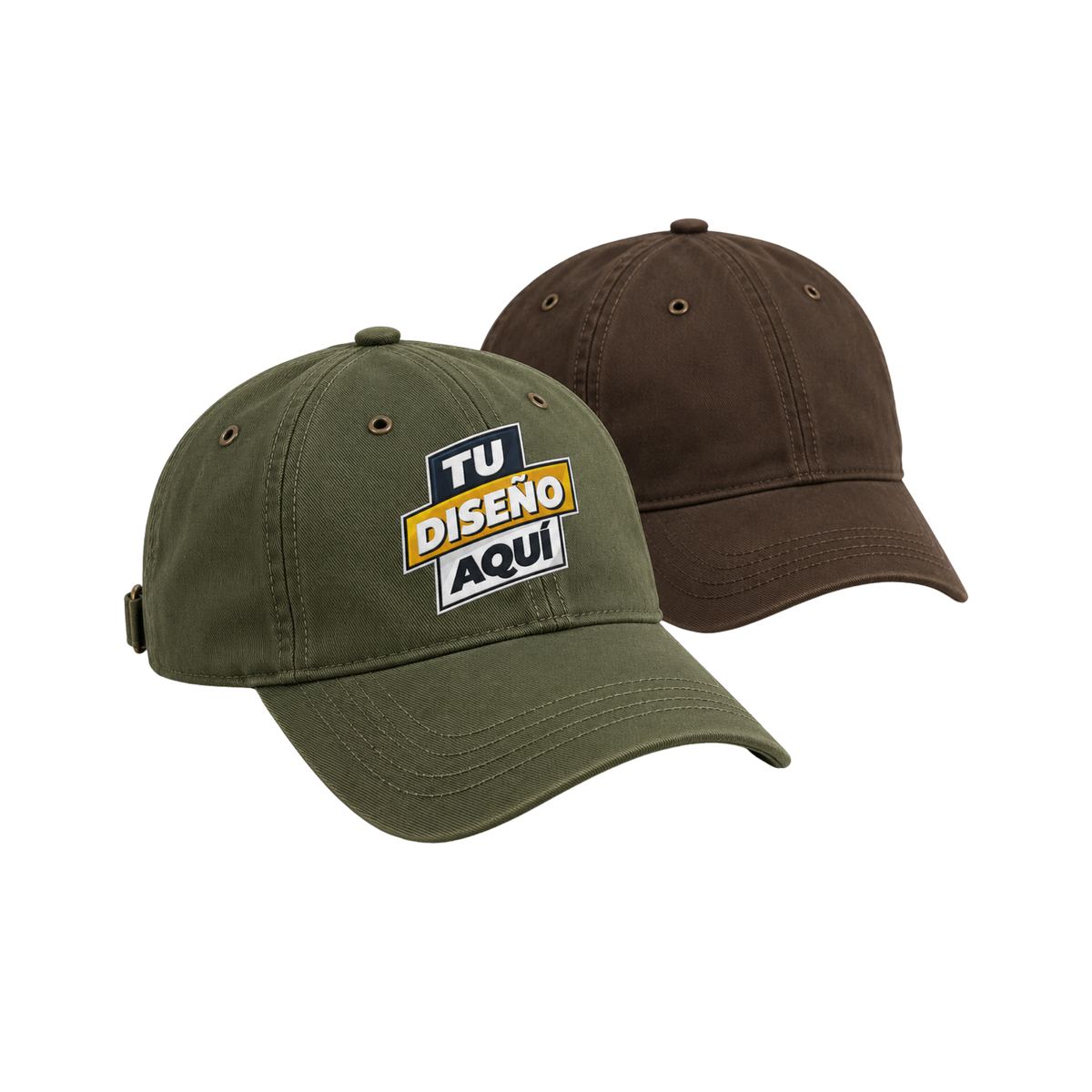 Lote de gorras personalizadas