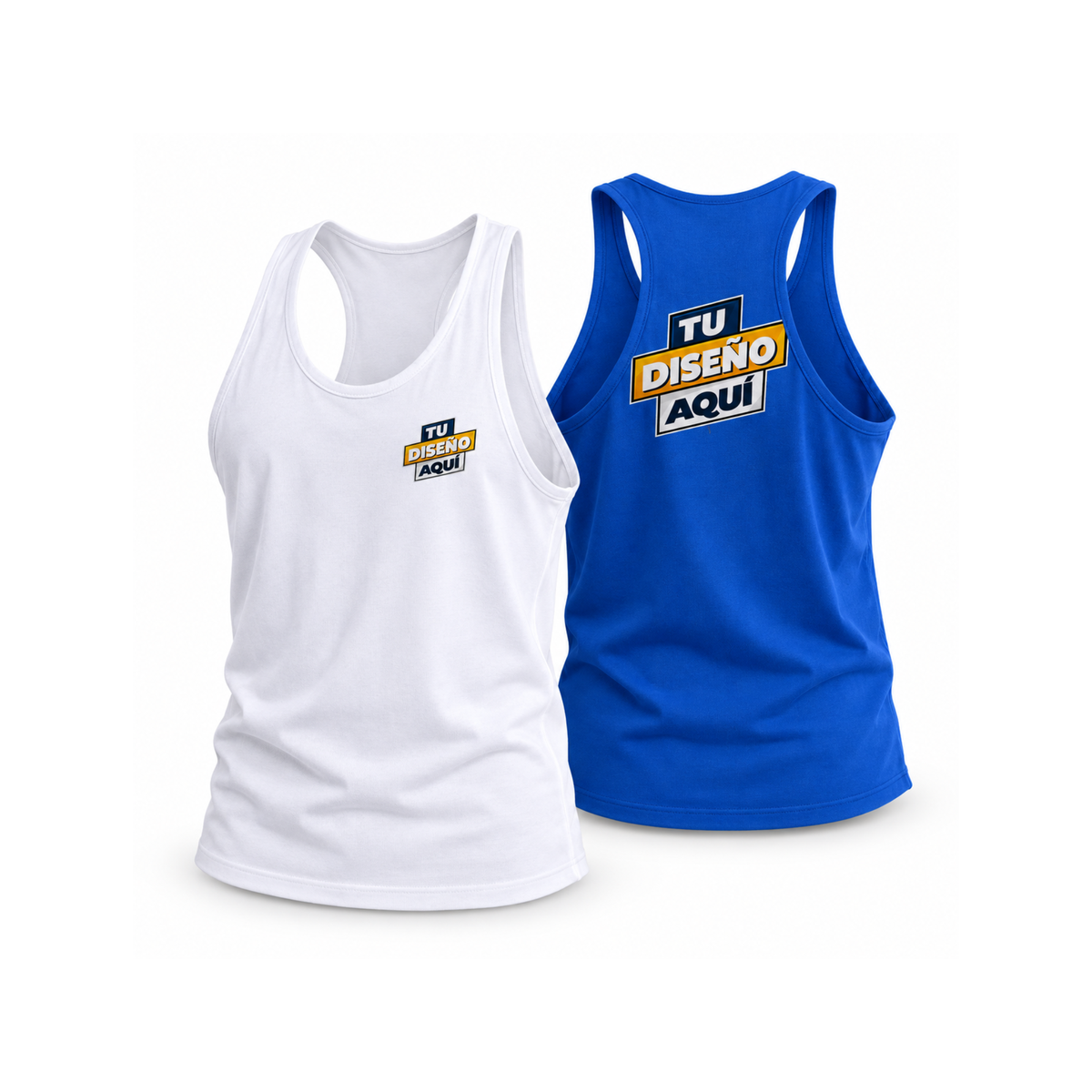 Camiseta de tirantes unisex personalizada